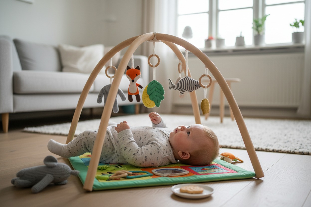 babygymnastik og motorikøvelser for 0-1 år