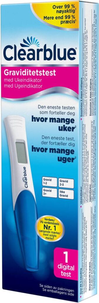 bedste digitale graviditetstest